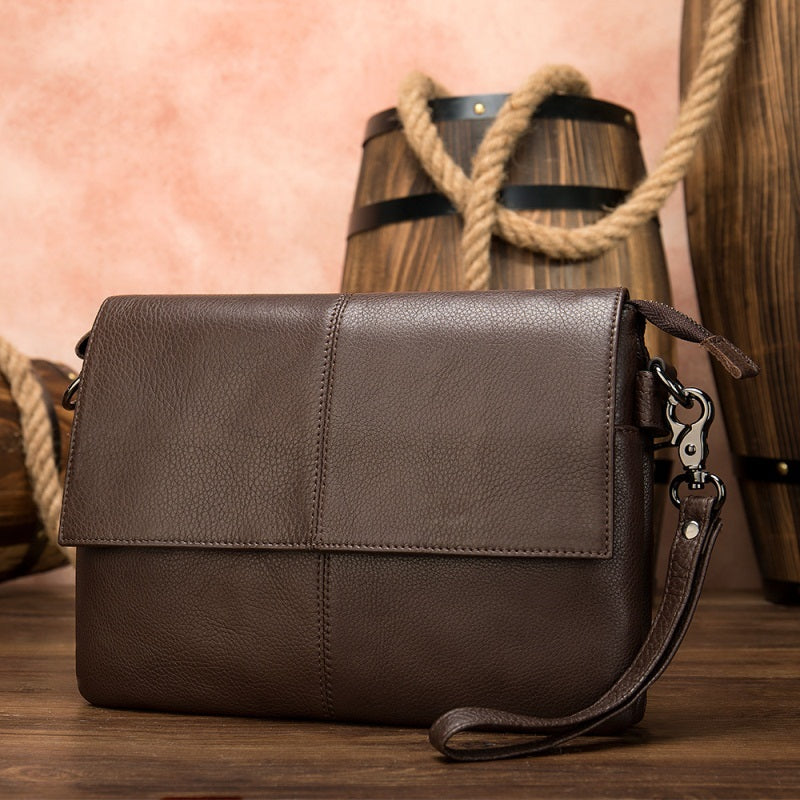 New business leather men's bag