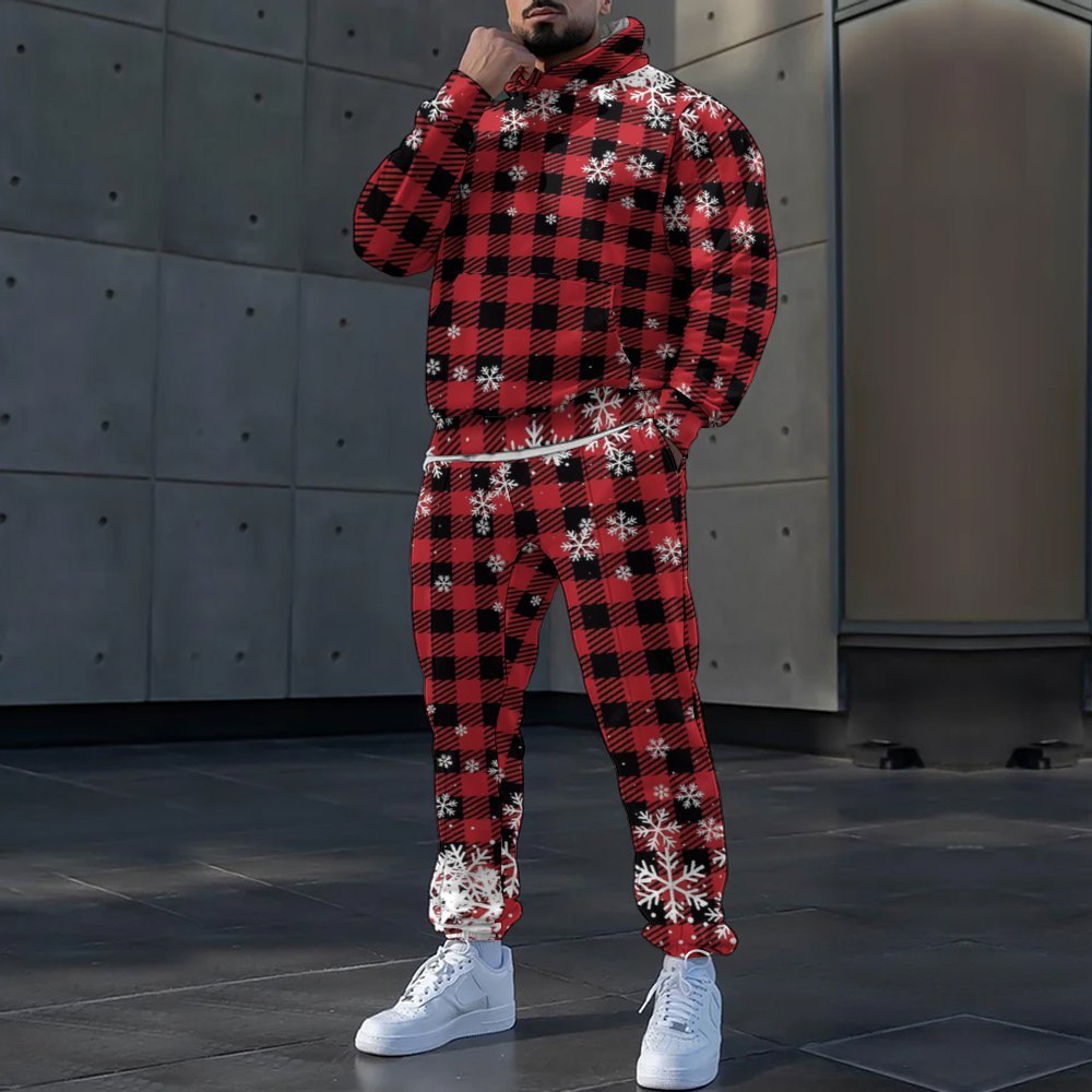 Trendy Clothes Christmas Casual Loose Hat Style Men's Suit - Z3 Limited