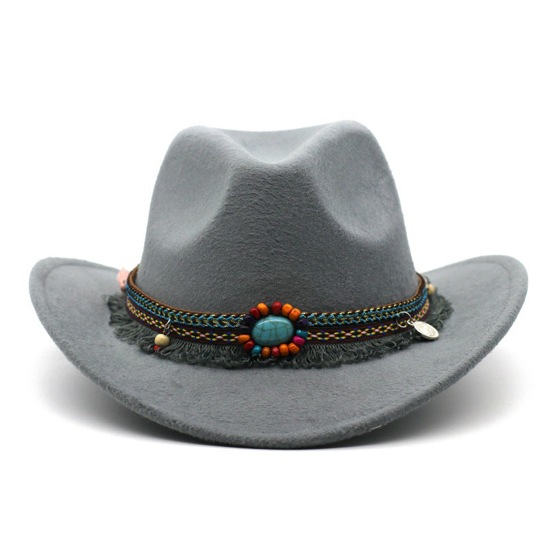 Cowboy Hats Curled Felt