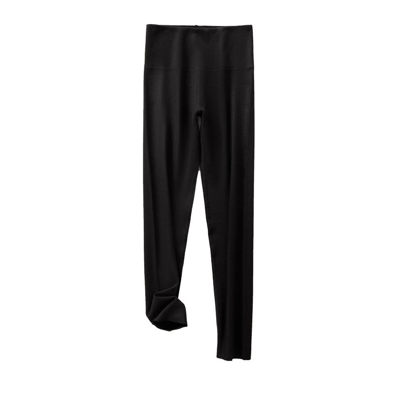 Thermal Pants Johns Elastic Slim-fit Fleece-lined Seamless Long Johns Leggings