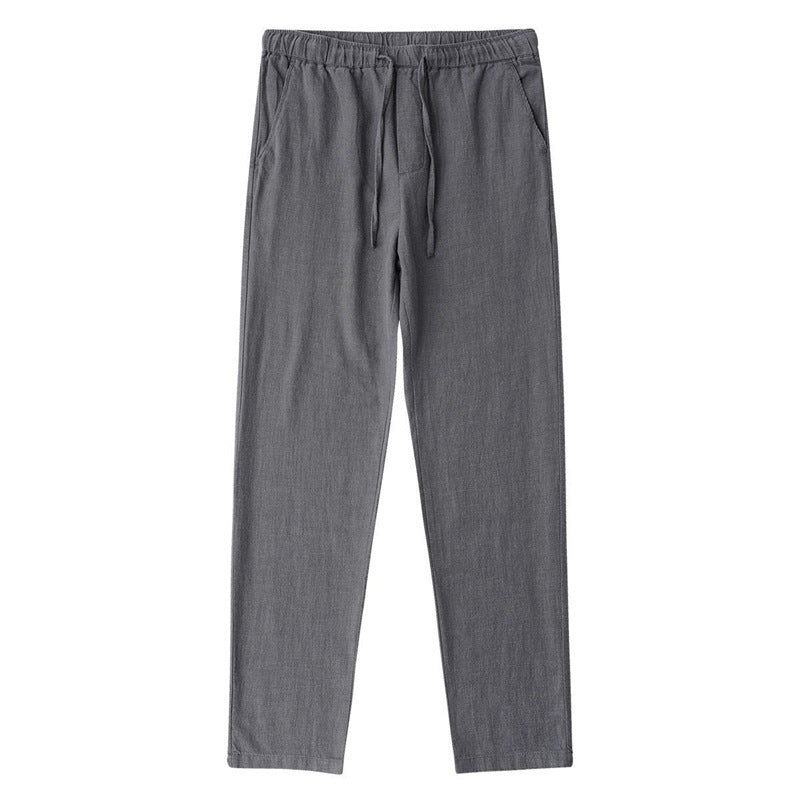 Casual Pants Straight Loose Men's Pants Cropped Pants